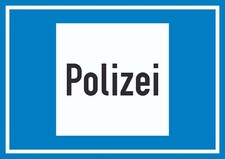 Richtzeichen Polizei Symbol