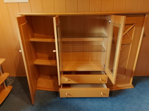 Highboard buche massiv