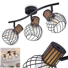 Retro Holz/schwarz Lichteffekt