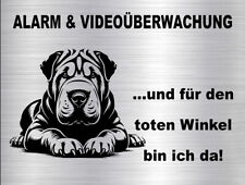 SHAR-PEI Hundewarnschild
