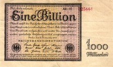 Ro 131d 1 Billion Mark 1923