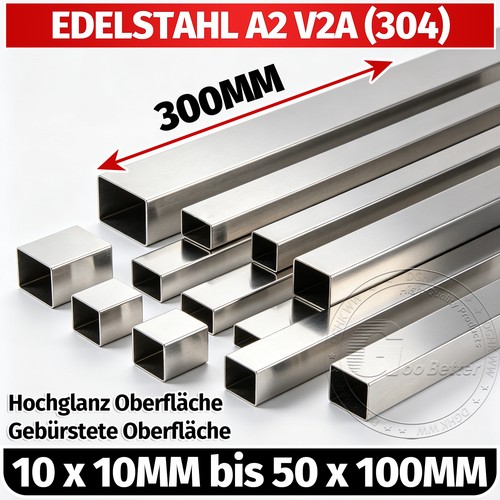 Edelstahl vierkantrohr - edelstahl,