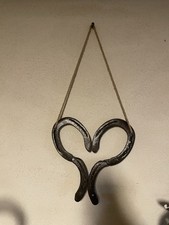Herz ❤️  aus Hufeisen Glücksbringer Hufeisen  