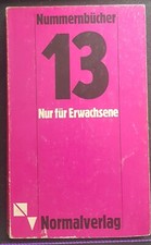 Nummernbücher 13 Normalverlag | Orjana-Stern der Nackten  | von 1971 Erotik
