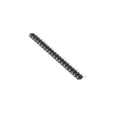 2X STS-20P Sockel: SIL PIN: 20 Rastermaß: 2,54mm präzise THT verg