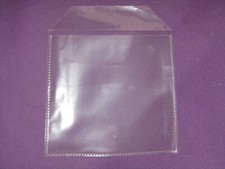 *35* CD-/DVD-HÜLLEN FOLIENTASCHEN SCHUTZHÜLLEN TRANSPARENT KUNSTSTOFF 100 STÜCK