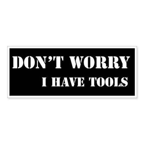 Autoaufkleber dont worry - dont,