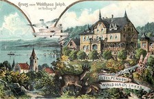 AK - Hotel Waldhaus Jakob - Konstanz am Bodensee - Dampfschiff