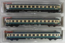 Modellbahn Spur N Fleischmann 8192 - Drei Personenwagen DB Abteilwagen OVP /164