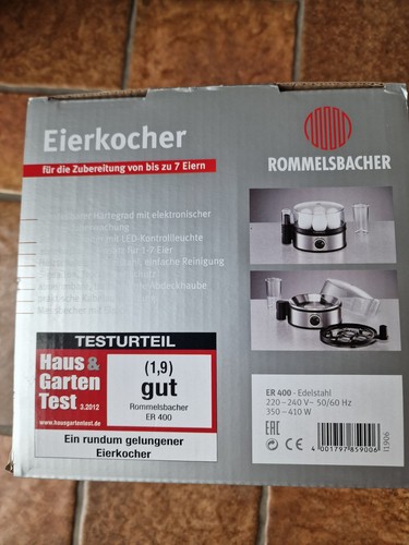 Rommelsbacher 400 edelstahl - rommelsbacher,