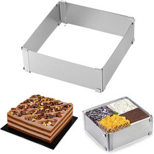 Eckig Backformen, Edelstahl