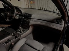 *WIE NEU* BMW 3er M3 E46 BLACK CUBE Zierleisten Interieur Carbon Interior Dekor