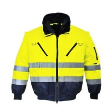 Warnschutz Pilotenjacke 3in 1 Portwest Warnschutzjacke Winterjacke Arbeitsjacke