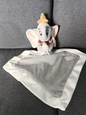 Dumbo Kuscheltuch grau Disney Elefant Schmusetuch Schnuffeltuch Elephant Baby 