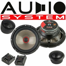 Audio System Carbon 165 Compo 165mm Lautsprecher Boxen 2 Wege Komposystem