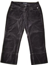 River Woods Capri-Samthose Gr.38 NEU dunkelbraun