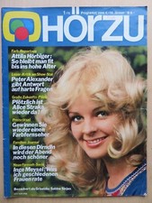 Hörzu 1/1975 Österreich, Attila Hörbinger, Beatles, Alicia Sraka, Inge Meysel