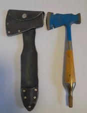 Beil Axt Lederhülle 70er DDR