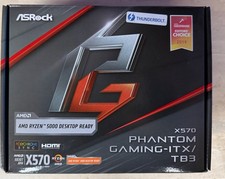 ASRock X570 Phantom Gaming ITX/TB3, AM4 ITX Mainboard mit Thunderbolt 3 USB-C