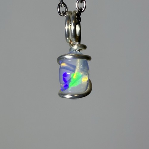 Halskette mit welo opal - mit,