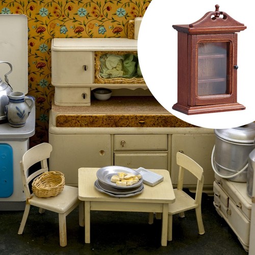 Puppenhaus miniaturschrank mit - puppenhaus-miniaturschrank,