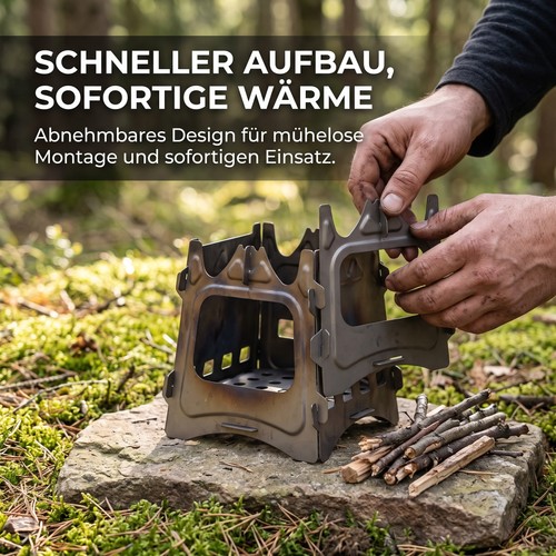 Campingkocher holzofen - campingkocher,