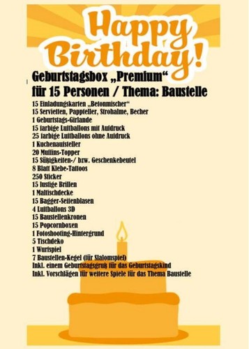 Kindergeburtstag all one - all,