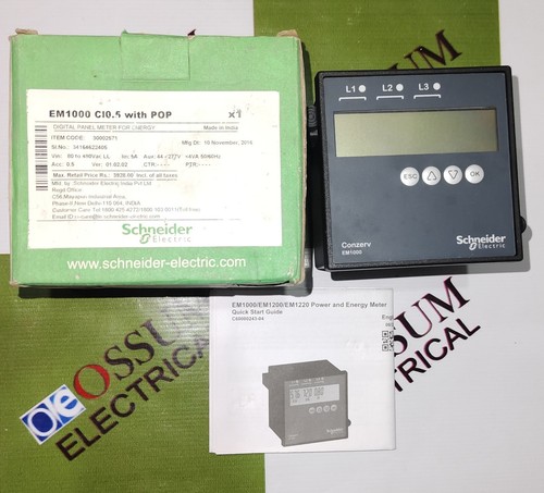 Schneider em1000 digital power - schneider,