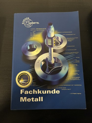 Fachkunde metall mit 56 - metall, cd