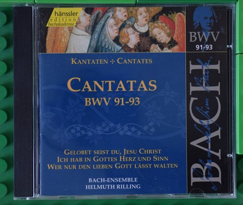 Bach cantatas bwv 93 - 91-93,
