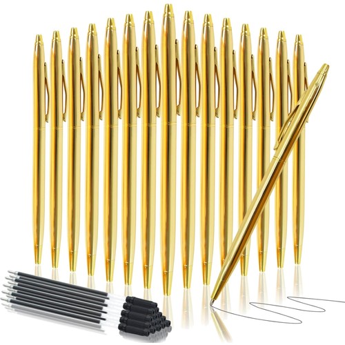 Gold kugelschreiber stück - kugelschreiber,