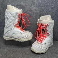 Thirty Two Exus Damen-Snowboardstiefel Größe UK 6 weiß orange Herbst 2011 Outdoor