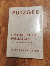Putzger Historischer Weltatlas, Jubiläumsausgabe guter Zustand Vintage Retro!