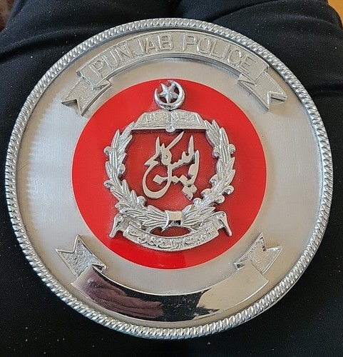 Polizei wandschild plakette - wandschild,