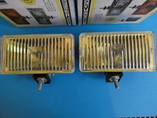 2 DDR Halogen Nebelscheinwerfer Zusatzscheinwerfer gelb  Trabant Wartburg  1/10