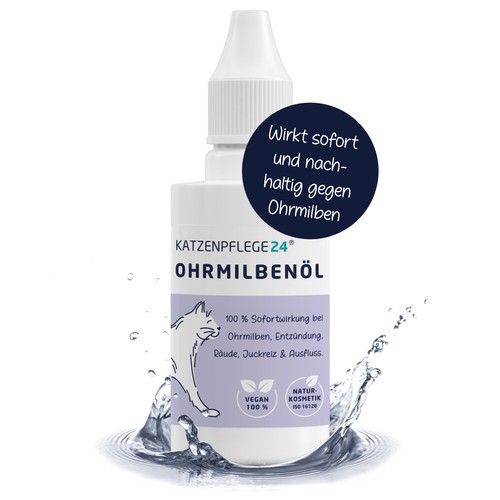 Ohrmilbenöl katze 50ml - katze,