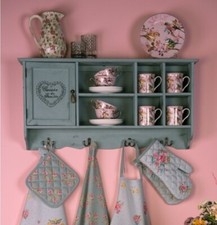 Clayre & Eef Hängeschrank Aufbewahrungsschrank Schrank Wandregal Küche Bad 