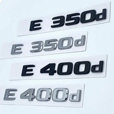 Für Mercedes Benz E350d E400d Schriftzug Embleme Aufkleber Logo Badge Auto NEW