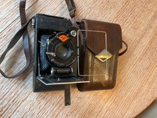 Agfa Rollfilmkamera 9 x 12 mit Tasche