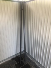 Biohort Regenfallrohr Set dunkelgrau  metallic