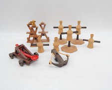 Playmobil Ritter Waffenständer Katapult/Steinschleuder ... teilweise unkomplett