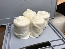 Bandagen champanger creme Woll-Gemisch Warmblut