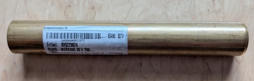 Brass round rod - round,