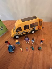 PLAYMOBIL  71329 Schulbus Mit Zubehör Sehr Guter Zustand