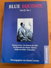 Blue Equinox Vol.III No.1