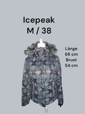Icepeak Jacke M / 38 Damen Winterjacke Skijacke