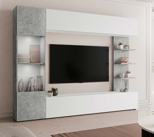 Wohnwand boniso schrank - wohnwand,