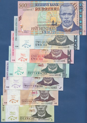 Malawi bis 500 - 5, kwacha