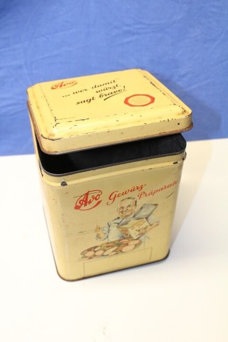 Sammler vintage alte blechdose - vintage,