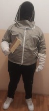 Bienen Schutzanzug Imkerjacke mit Hut- Schleier ImkerJacke Imkerei Handschuhe